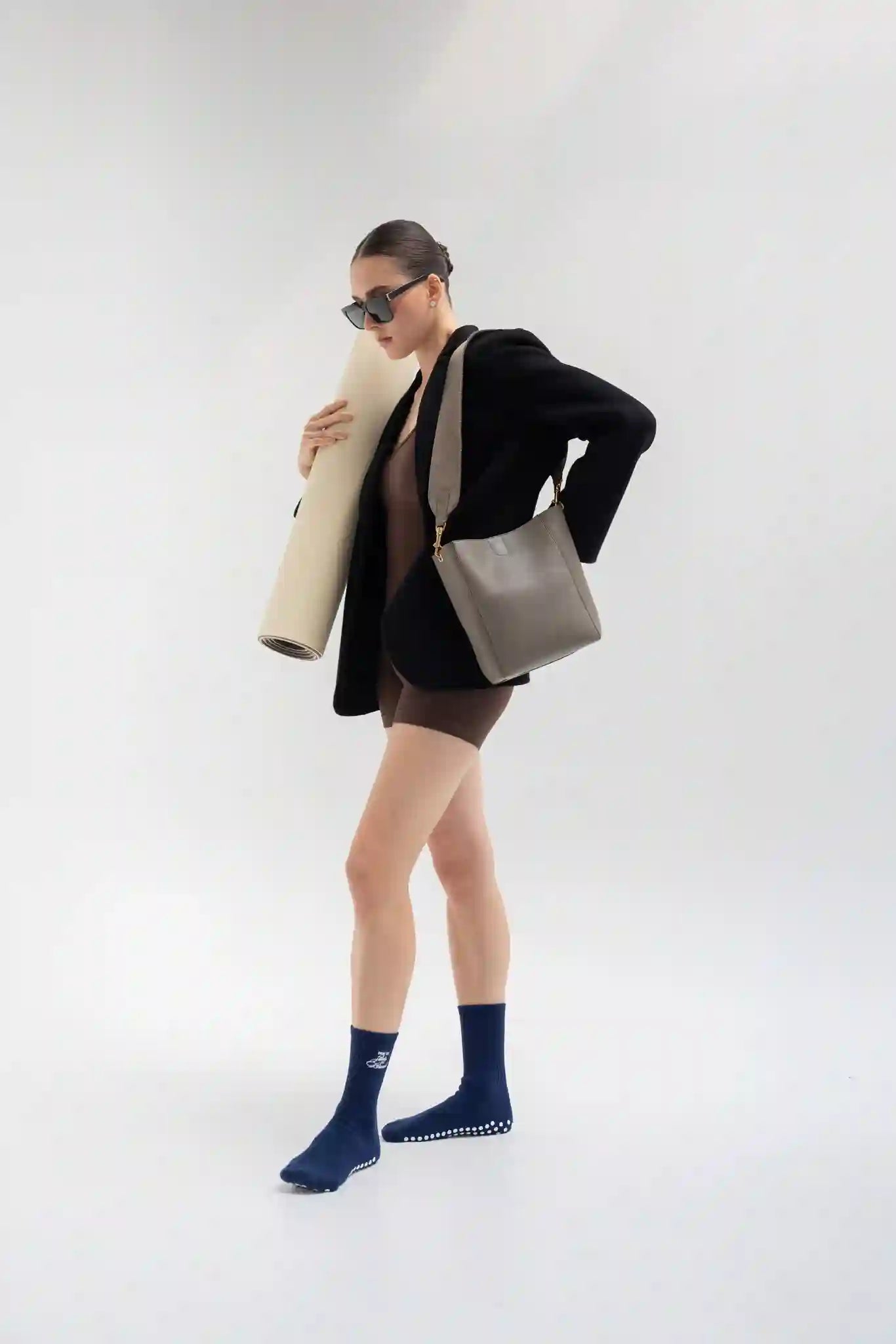 Studio To Brunch Pilates Grip Socks